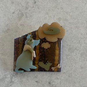 Vintage Pet Pin By Lucinda. Dog dreams